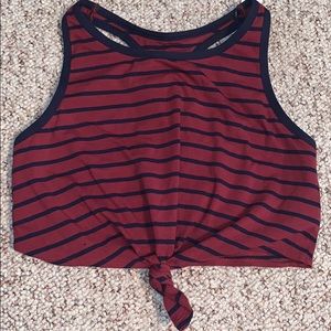 Aerie Racerback bralette with front tie